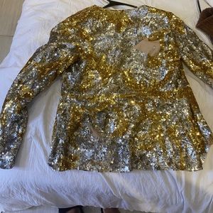 Sequin Blazer Virgos Lounge